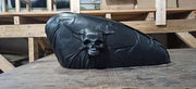 Skull in Leather - Iron